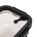 Szklany pojemnik na żywność ze szklaną pokrywą Clipeat 0.37L - 5five
