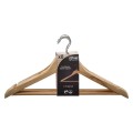 Drewniane wieszaki na ubrania 44,5 cm, 8 sztuk - 5five