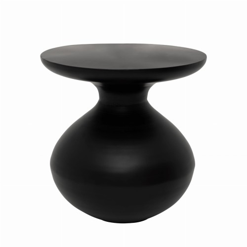 Stolik metalowy Tummy, czarny - UNC
