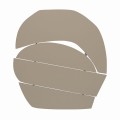 Designerska dekoracja na ścianę Wood Block, natural Fog - UNC