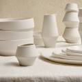 Miseczki porcelanowe do zupy Kojin białe, 4 szt - Pomax