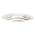 Porcelanowe talerzyki do ciast Kojin białe, 4 szt - Pomax