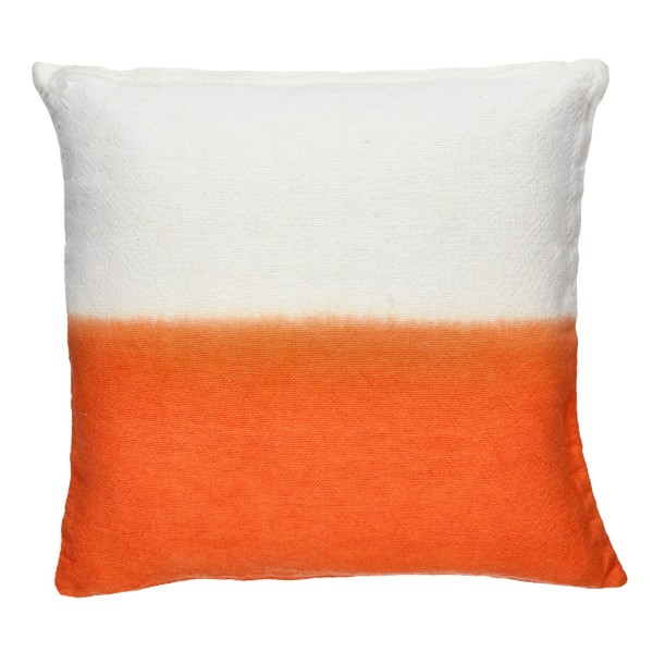 Poduszka dekoracyjna z lnu i bawełny Nuru Orange 45x45 - Pomax