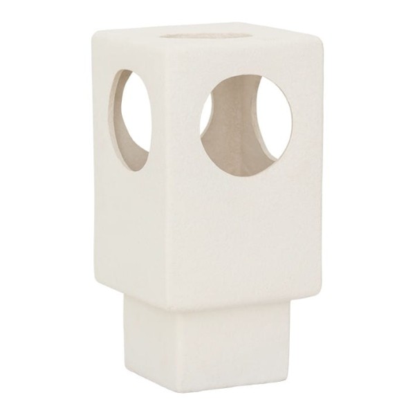 Designerska lampa stołowa Lycka, biała - UNC