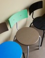 Krzesła minimalistyczne do jadalni Koi, 4 szt - Hubsch