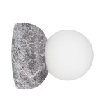 Kinkiet plafon sufitowy Torrano 13, IP44, szary marmur - Globen Lighting