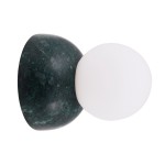 Kinkiet plafon sufitowy Torrano 13, IP44, zielony marmur - Globen Lighting