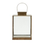 Szklany lampion z efektem postarzania Antique 27 - Nordal