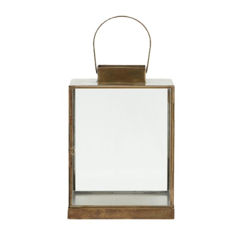Szklany lampion z efektem postarzania Antique 27 - Nordal