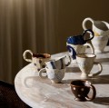 Kubek ceramiczny z dużym uchem Fava Atelier Forma 250 ml - Nordal