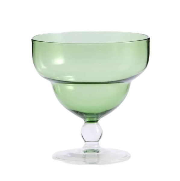 Kieliszki do koktajli Crocus zielone 250 ml, 6 szt - Nordal