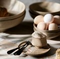 Kubek do espresso bez ucha z kamionki Inez Sand, 4 szt - Nordal
