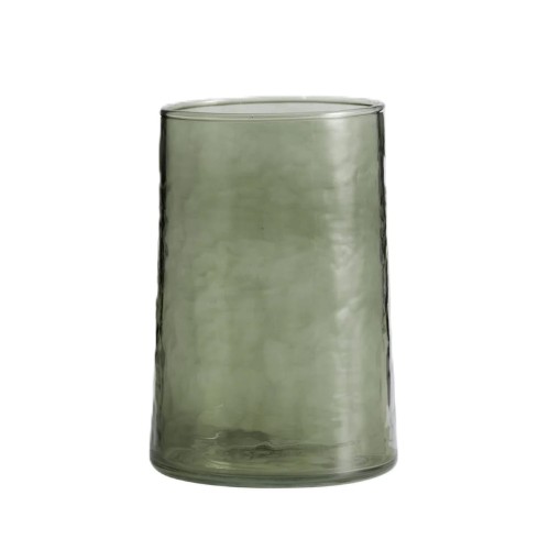 Wysokie szklanki do napojów młotkowane Vita 450 ml zielone, 6 szt - Nordal