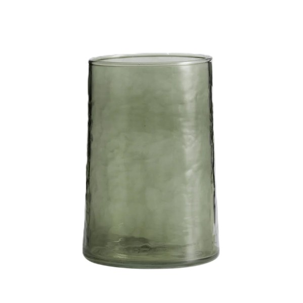 Wysokie szklanki do napojów młotkowane Vita 450 ml zielone, 6 szt - Nordal