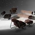 Nowoczesny fotel do salonu Fave, Alpaca - NORR11