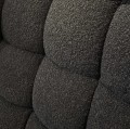 Nowoczesny fotel do salonu Fave, Baru wełniana tkanina bouclé - NORR11