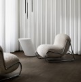 Fotel tapicerowany Boho, Alpaca - NORR11