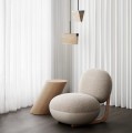 Fotel wypoczynkowy do salonu Cooper Wood, Giada - NORR11