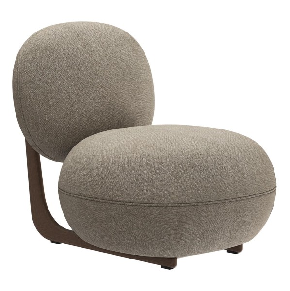 Fotel wypoczynkowy do salonu Cooper Wood, Keiga - NORR11