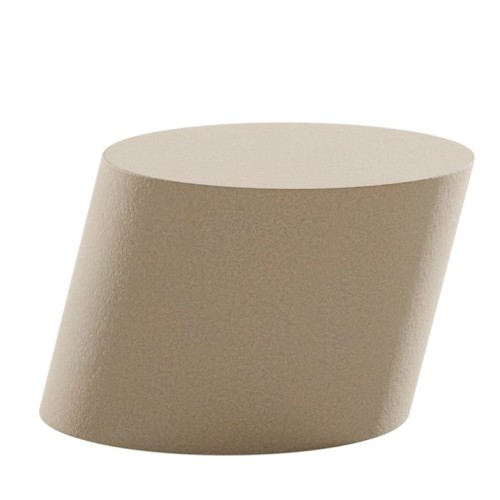 Stolik kawowy geometryczny Tilt betonowy, Chai - NORR11