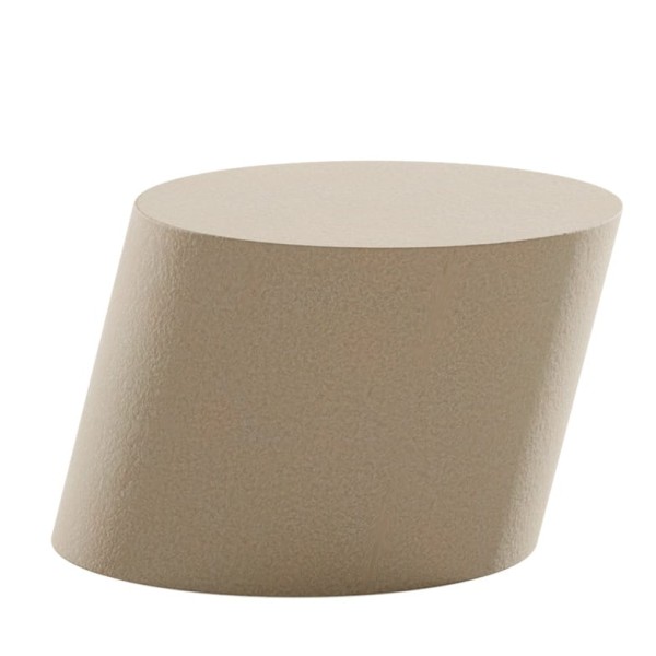 Stolik kawowy geometryczny Tilt betonowy, Chai - NORR11