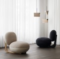 Designerska lampa wisząca z trawertynu Gallery - NORR11