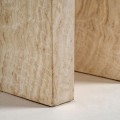 Stolik konsolowy z trawertynu Thiennes 60 - Vical