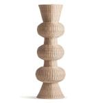 Lampa podłogowa rattanowa 150 cm - Vical