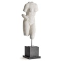 Rzeźba kobieca z białej żywicy Letha, 76 cm - Vical