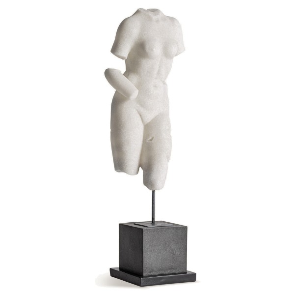 Rzeźba kobieca z białej żywicy Letha, 76 cm - Vical