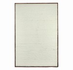 Obraz tekstylny z motywem bawełnianych linii Fibre 80x120, off-white - Pomax