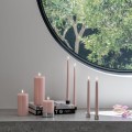 Minimalistyczny świecznik na pojedynczą świecę stożkową Light czarny, 2pak - Uyuni