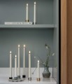 Minimalistyczny świecznik na pojedynczą świecę stożkową Light złoty, 2pak - Uyuni