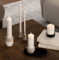 Świecznik z alabastru na tealight i świecę walec - Uyuni