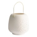 Ceramiczna latarnia z porcelany 20x20 cm - Uyuni