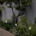 Świeca walec Outdoor zewnętrzna LED z ruchomym płomieniem 8,4x15 cm, biała - Uyuni