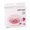 Forma do ciasta z silikonu okrągła 3D Eleganza Ø22 cm - Silikomart