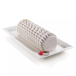 Forma silikonowa do ciast, rolad i musów Buche Quenelle - Silikomart