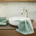 Ręczniki z lnu i bawełny 50x70 Lina Aqua, 2-pak - Himla