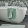 Ręczniki z lnu i bawełny 50x70 Lina Aqua, 2-pak - Himla