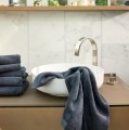 Ręcznik szybkoschnący 50x70 bawełna organiczna Maxime Silence GOTS i OEKO-TEX - Himla