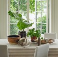 Obrus w paski Riviera Sand, 145x330 - Himla