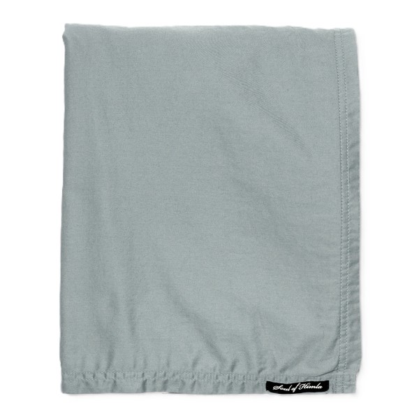 Blue satin sheet 160x270 Soul Midnight 300 tc Oeko-Tex - Himla