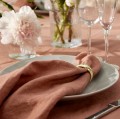 Lniany obrus na stół 145x250 Sunshine Grounded - Himla