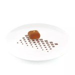 Szablon cukierniczy do dekoracji deserów i talerzy Losanga - Silikomart