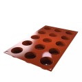 Forma silikonowa do monoporcji z ornamentem rozetowym Mauresque Round - Silikomart