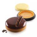 Forma do tarty z ringiem i formą silikonową Kit Tarte Ring Palet Ø15 cm, zestaw - Silikomart