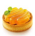 Forma do mini tart silikonowa z ringami Kit Tarte Ring Honoré Ø8 cm, zestaw - Silikomart