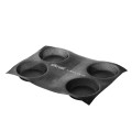 Forma do ciast kruchych, francuskich i tart Airplus Round Ø12 cm, perforowana - Silikomart