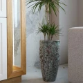Wysoka donica ceramiczna mrozoodporna 57 cm - Polnix